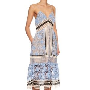 SelfPortrait MIDI Dress Size 8